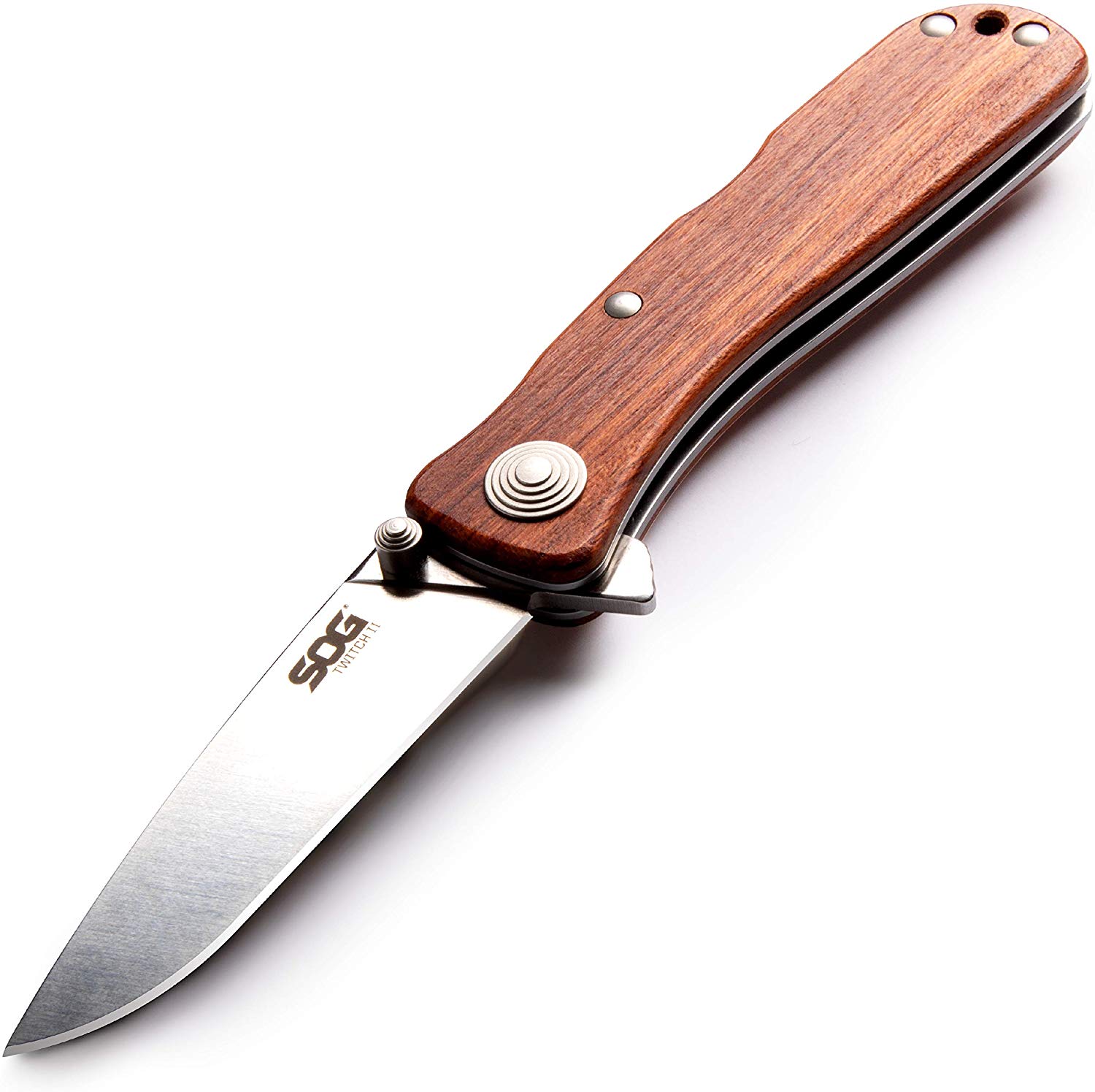 SOG Wood Pocket Knife 