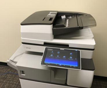 Photo of an office printer