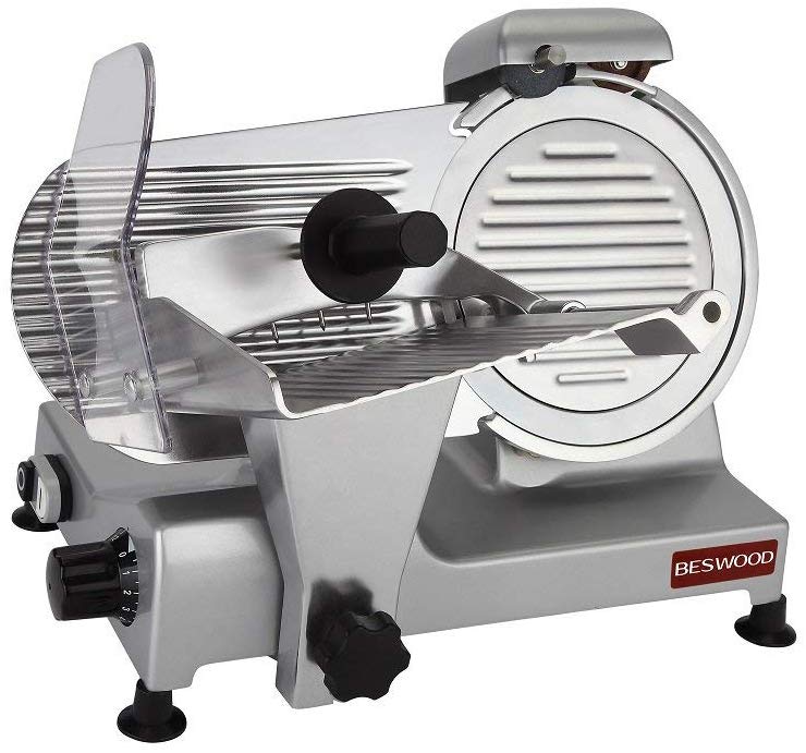 BESWOOD Electric Meat Slicer for Home Image