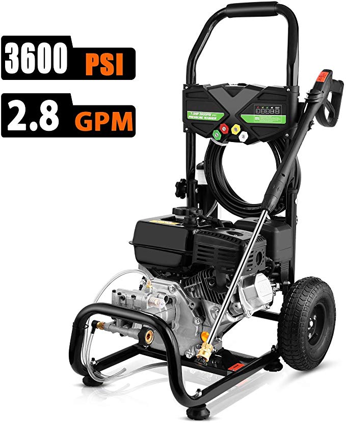 pressure gas washers washer under