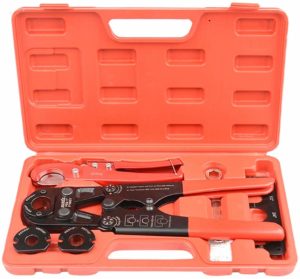 IWISS PEX Pipe Crimping Tool Kit with Cutter Suits Image