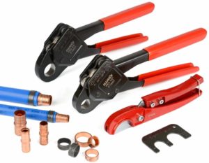 Photo of IWISS PEX Pipe Crimping Tool Kits with PEX Pipe Cutters suits