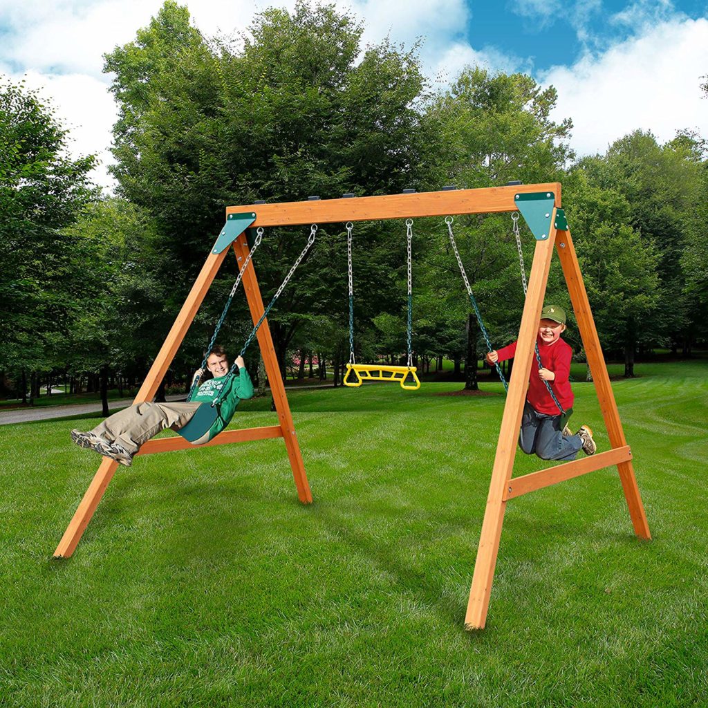The Swing-N-Slide Ranger Wooden Set Image