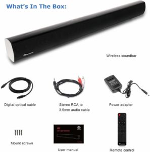Wohome TV Soundbar with Built-in Subwoofer Picture