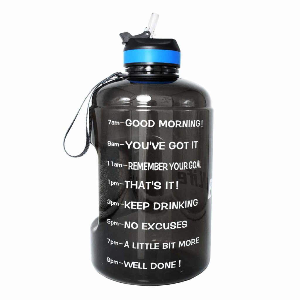 Photo of BuildLife 1 gallon (128OZ/83OZ) Sports Water Bottle