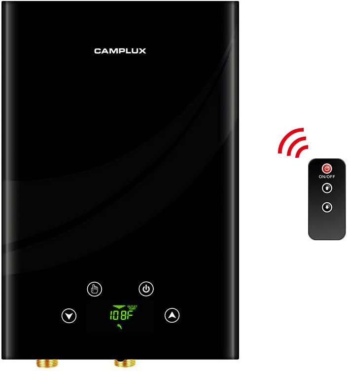 Image of Camplux Electric Heater with Digital Display and Remote Control