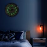 Night Light Glowing Wall Clock by Plumeet Image