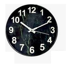 Image of OURISE Modern Glow in The Dark Wall Clock