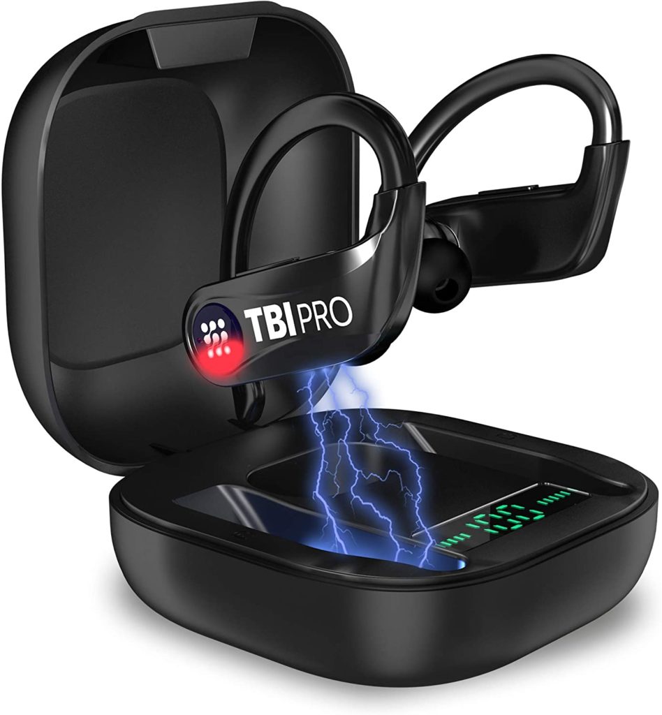 Picture of TBI Power Pro Wireless Earbuds with Ear Hooks
