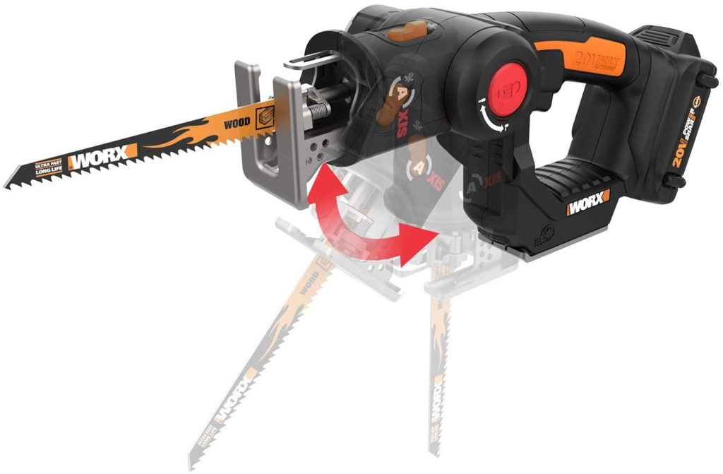 Photo of AXIS 2-in-1 Reciprocating Saw and Jigsaw with Orbital Mode