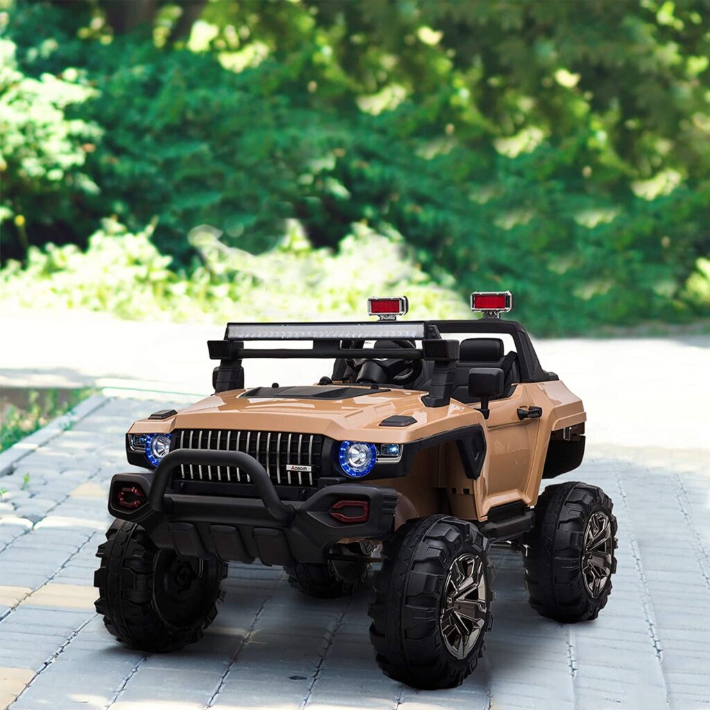 Image of Aosom Electric 2 Seater Truck Toy
