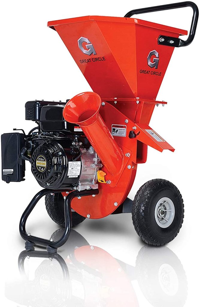 Picture of Great Circle USA Wood Chipper Shredder Mulcher