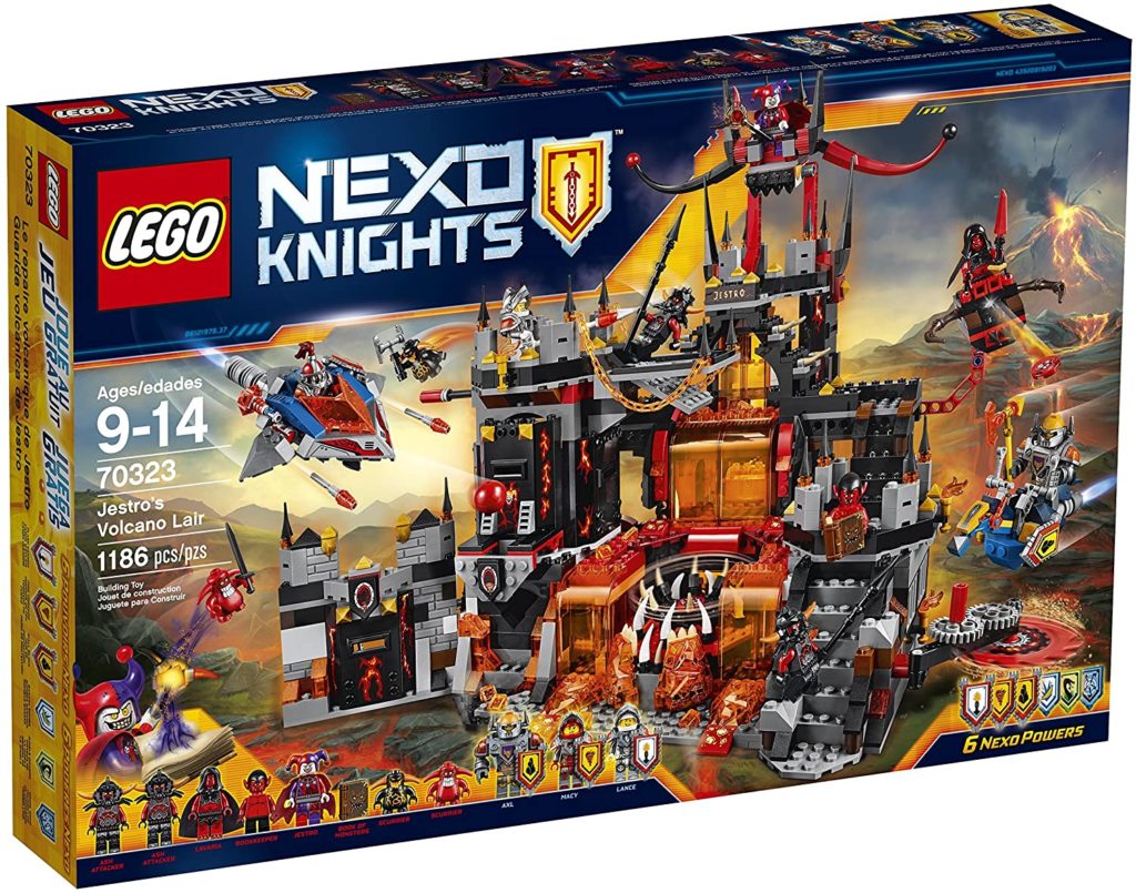Photo of Lego Nexo Knights Jestro’s Volcano Lair