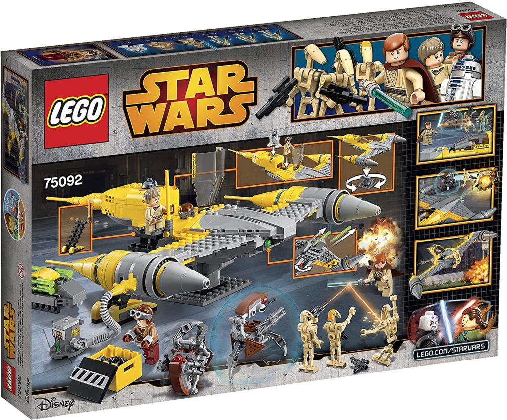 Photo Lego Star Wars Naboo Starfighter