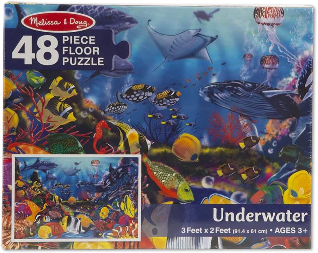 Image of Melissa Doug Underwater Floor Puzzle