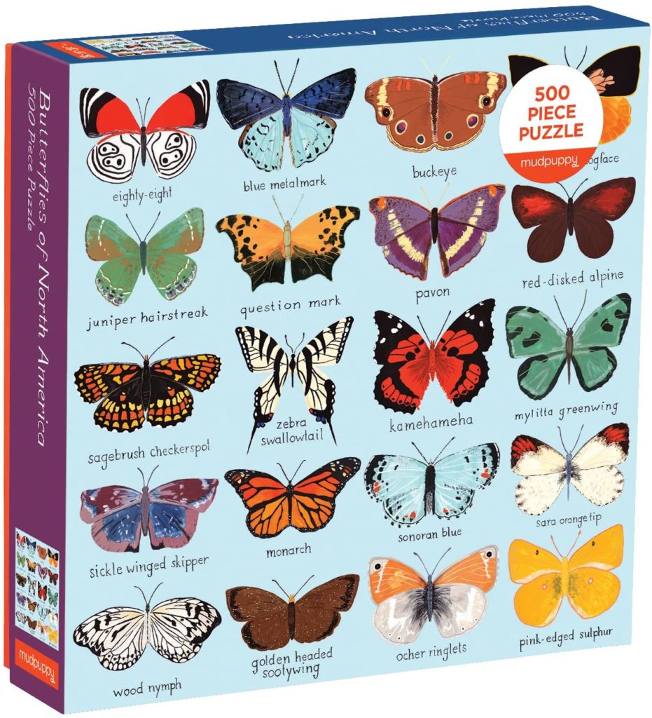 Image of Mudpuppy Butterflies of North America Puzzle