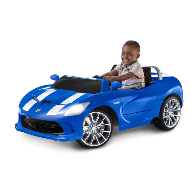 Picture of SRT Viper Kid Convertible 2 Seater Ride On Toy Car with Parental Control