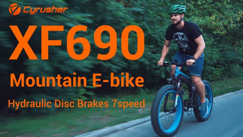 Image of Extrbici XF690 Electric Folding Bicycle Fat Bike