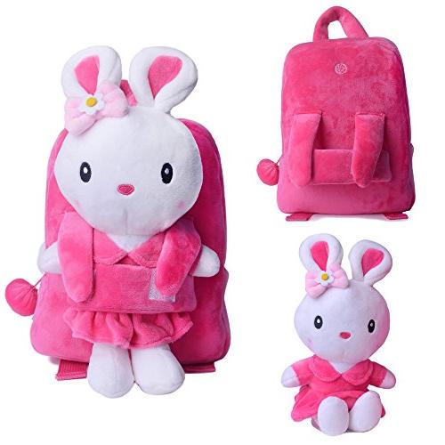 Image of Gloveleya Toddler Backpack with Stuffed Toy