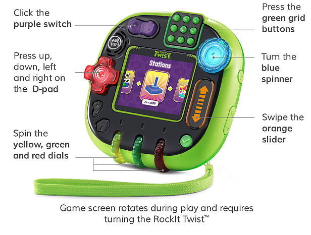 Photo of Leapfrog RockIt Twist Learning Game System