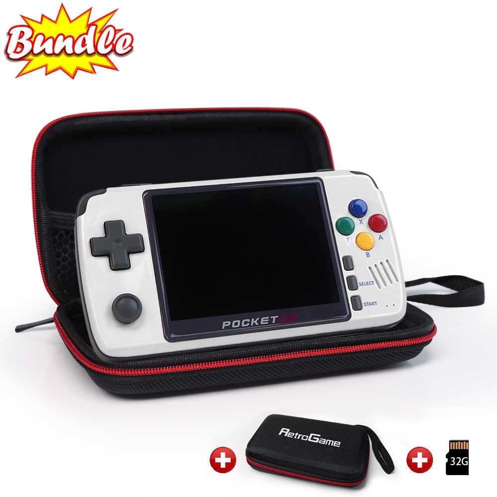 Image of New PocketGo V2 Upgraded Retro Game Console