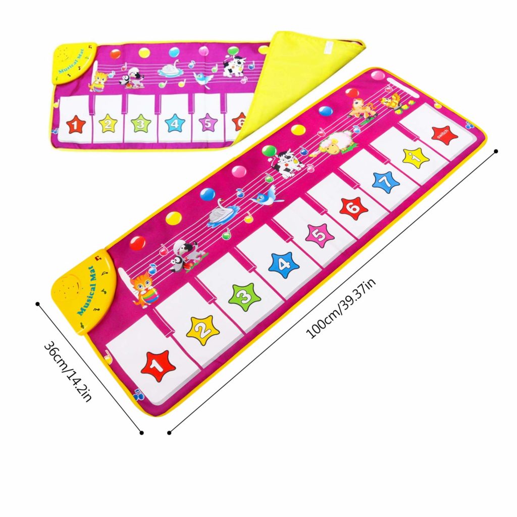 Image of Piano Mat Gift Toy for baby girls