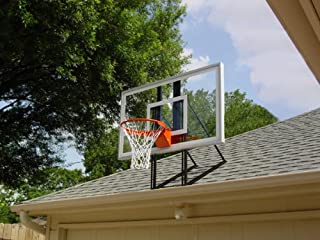 Image of roof mounted basketball hoop