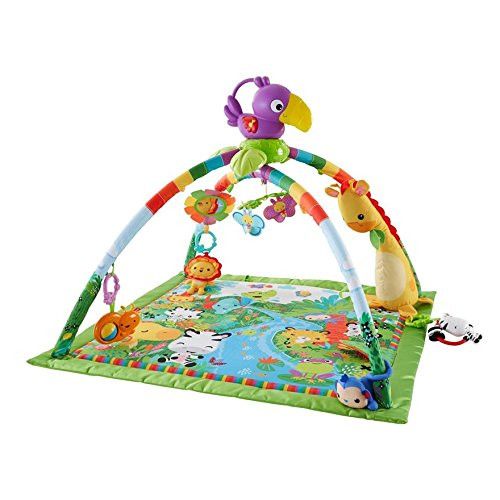 Photo of Fisher-Price Rainforest Music & Lights Deluxe Gym Present