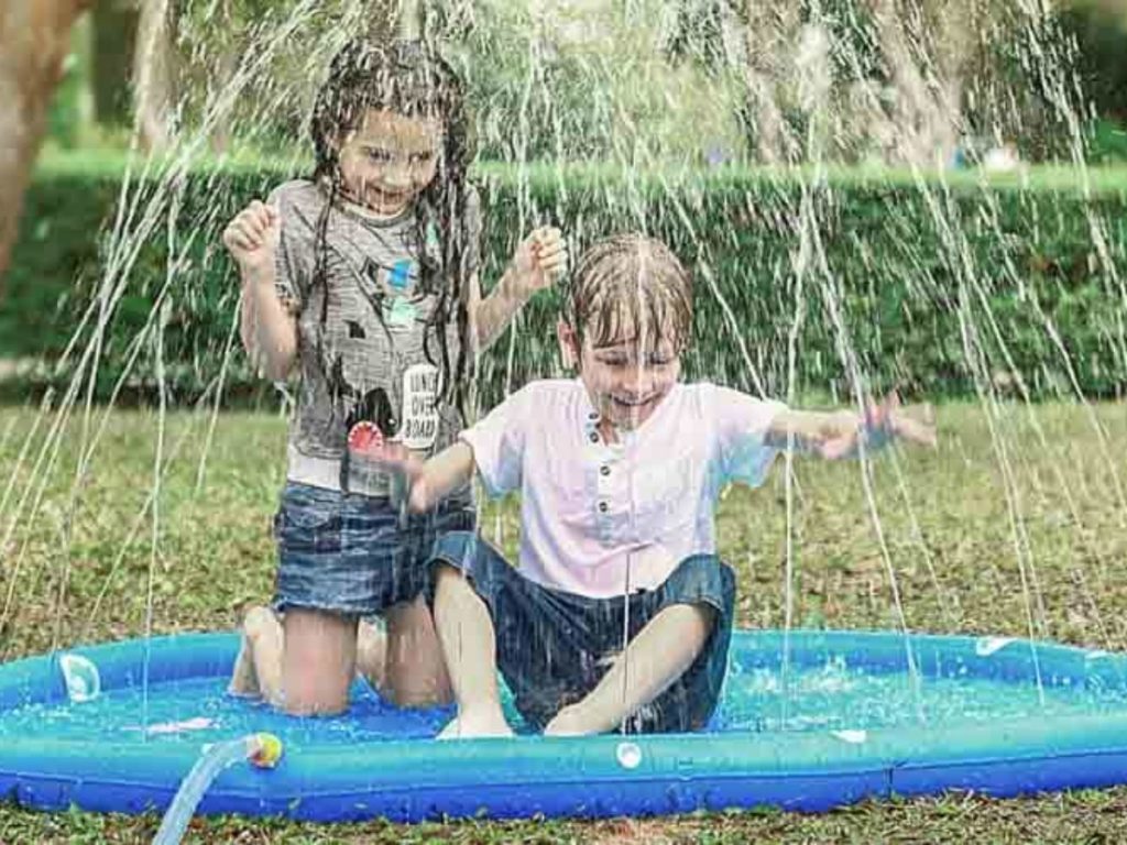 Photo of QPAU Baby Pool for Learning, Inflatable Water Toy