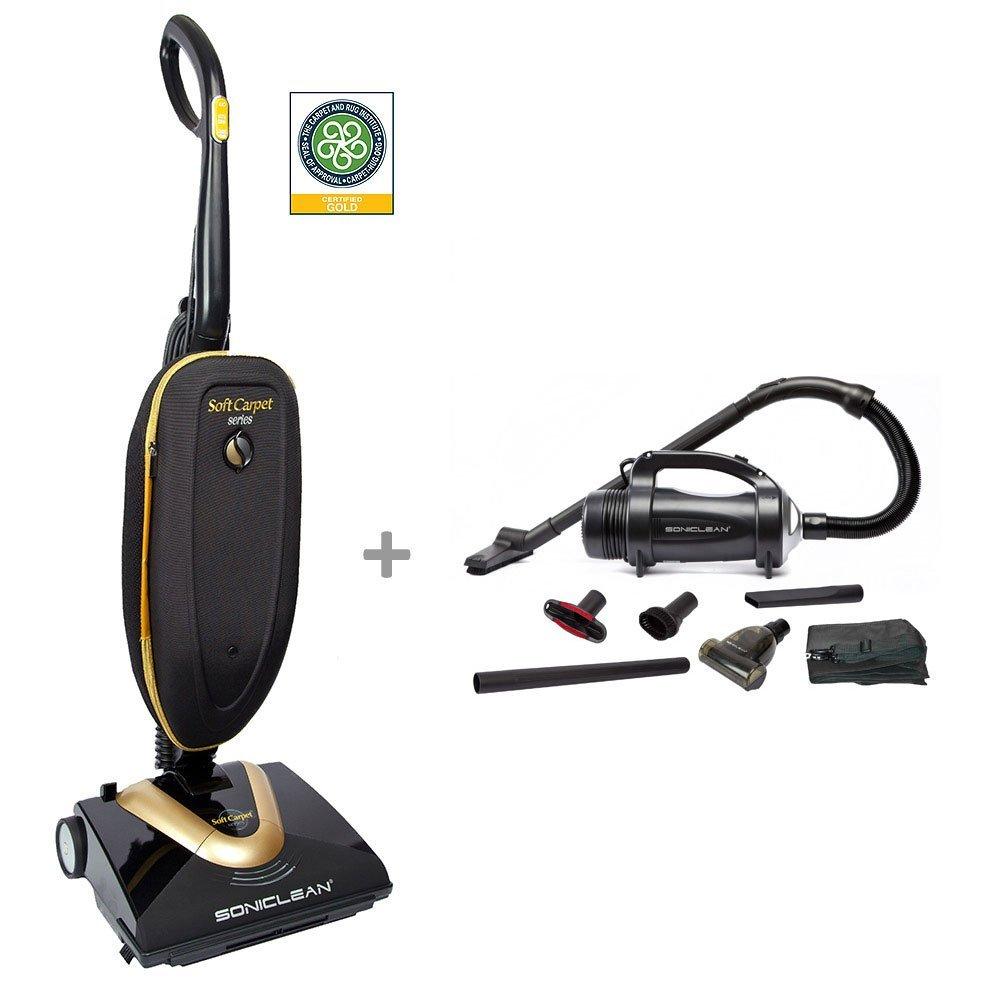 Picture of Soniclean Soft Frieze Carpet Vacuum Cleaner/Handheld Combo