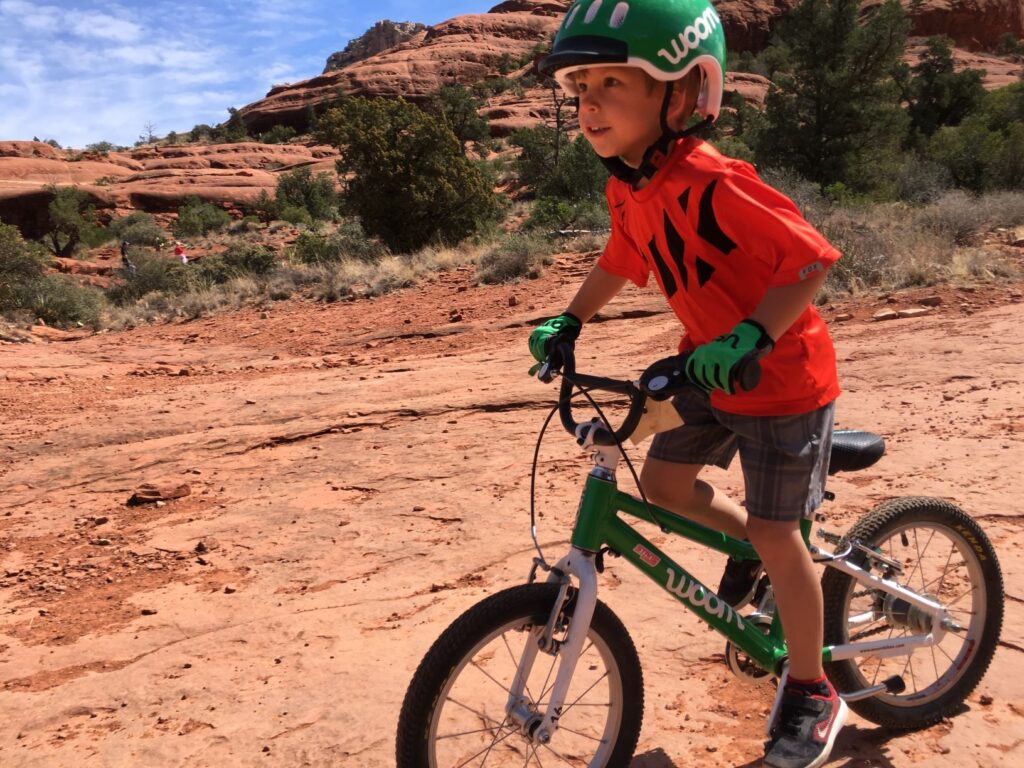 Image of bike size for a 5 year old