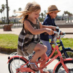 Image of 9 year old kid on bike