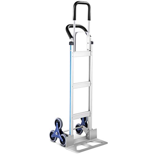 Image of Goplus Aluminium Hand Truck Stair Climber