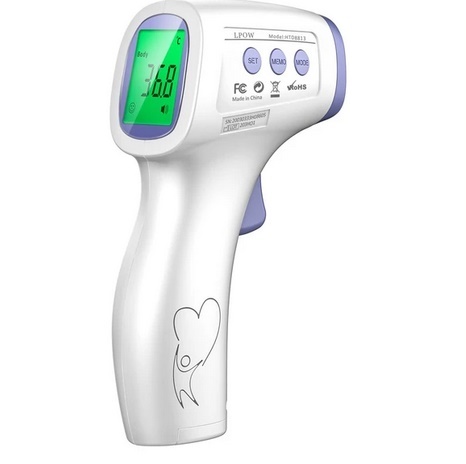 Picture of Forehead Thermometer 2 in 1 Dual Mode Thermometer by LPOW