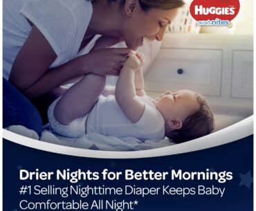 Picture of Huggies Overnites Nighttime Diapers Size 4