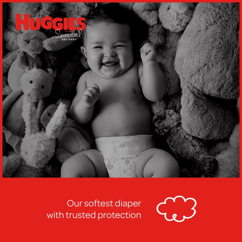 Image of Huggies Special Delivery Hypoallergenic Soft Baby Diapers