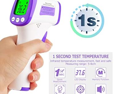 Image of Infrared Forehead Non-Contact Home Thermometer by Hotodeal