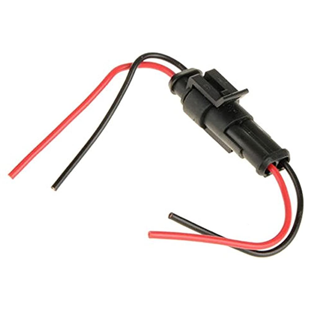 Picture of LanHong 2 Way Automotive Pin Electrical Connector Plug With Wire