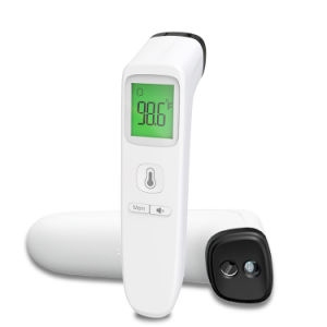 Photo of Non-Contact Infrared Instant Readings Forehead Thermometer with LCD Display by Hugum
