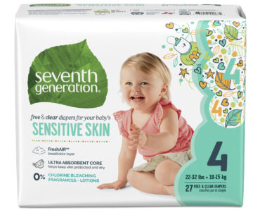 Image of Seventh Generation Baby Diapers for Sensitive Skin
