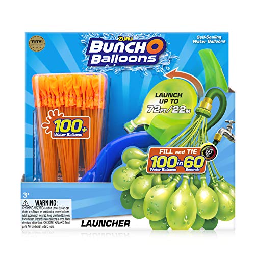 Picture of ZURU Bunch O Balloons 2 Launchers with 130 Rapid-Filling Self-Sealing Water Balloons