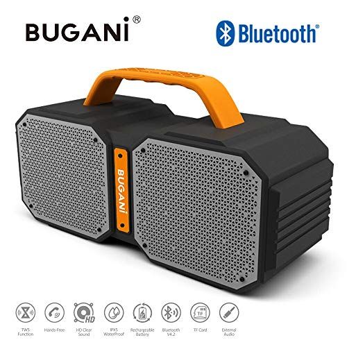 Photo of BUGANI Bluetooth Speaker - 40W Bluetooth 5.0 Waterproof Outdoor Speaker