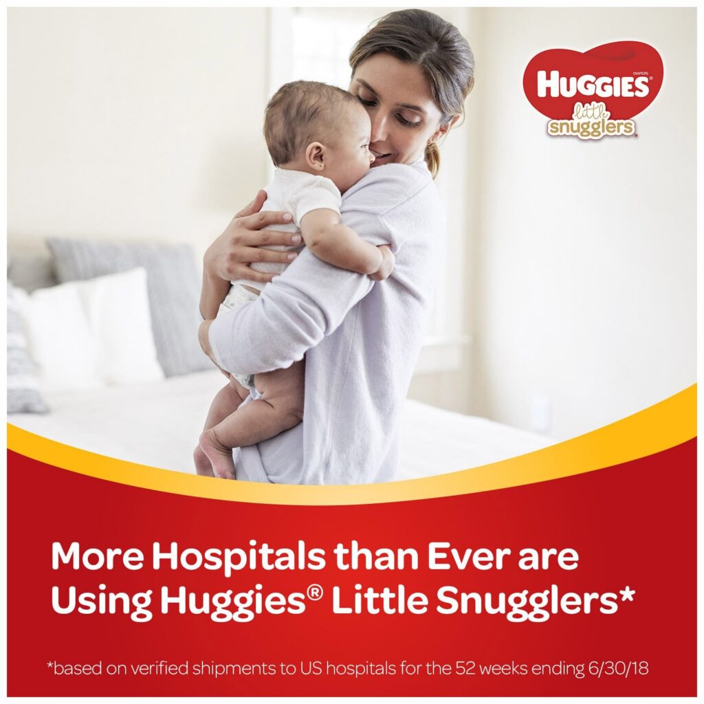 Image of Huggies Little Snugglers Baby Diapers, Size 2