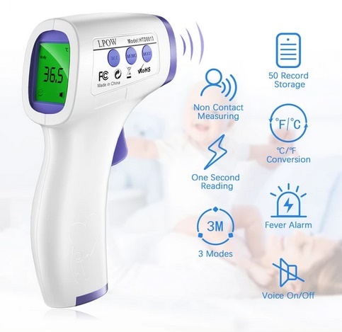 Image of LPOW No Touch Forehead Thermometer