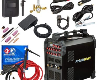 Picture of PRIMEWELD TIG225X TIG/Stick welder with Pulse CK17 Flex Torch and Cable