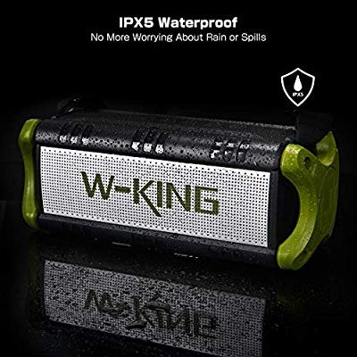 Image of W-KING Bluetooth 50W Outdoor Portable Waterproof Speaker with 8000mAh Battery