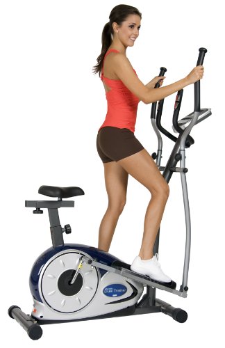 Photo of Body Champ 2 In 1 Elliptical Trainer and Upright Exercise Bike