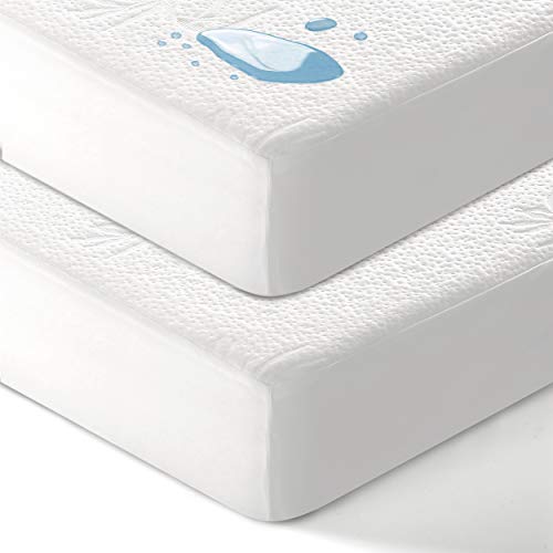 Picture of EASELAND Bamboo Waterproof Mattress Protector Queen Size