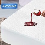 Image of ENITYA Cooling Twin Mattress Protector Waterproof - Breathable