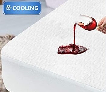 Image of ENITYA Cooling Twin Mattress Protector Waterproof - Breathable